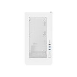 Prime Montech Aır 100 Argb Micro-Atx Tower, Dört Argb Fanlı Önceden Kurulmuş, Ultra Minimalist Tasarım, Ince Mesh Ön Panel, Yüksek Hava Akışı, Benzersiz Yan Döner Temperli Cam, Beyaz - 1 GB - Acı Kahverengi - Option-1