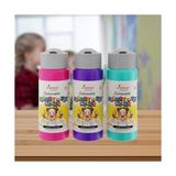 Prime Mor-Fuşya-Turkuaz Parmak Boyası 3'lü Set 3X60ML - Çok Renkli