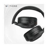 Prime Motıons MS-H61 Kulak Üstü Kablosuz Kulaklık, Anc Gürültü Engelleme, Hi-Fi, Harici Mikrofonlu, Profesyonel, Bluetooth 5.3, Siyah - -- - Option-1
