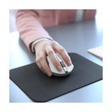 Prime Mouse Pad, 29X24 ve 24X20 cm Ofis Tipi, Küçük ve Orta Boy, Kaymaz Taban, Pürüzsüz Yüzey, Baskısız Tip Masa Koruyucu, Ergonomik Mouse Ped (Orta Boy 29X24 Cm) - Option-1 - 0002 - Beyaz
