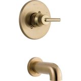 Prime Musluk T14159 Cz Trinsic Küvet Sadece (Rough Ayrı Olarak Satılır), Şampanya Bronz - Option-1