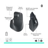 Prime Mx 3s Bluetooth Edition Performans Kablosuz Mouse, 8.000 Dpı, Sessiz, Ergonomik, Ultra Hızlı Kaydırma, Çoklu Cihaz Özelliği, Bluetooth, Logi Bolt USB Alıcı, Siyah