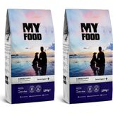 Prime Myfood Yavru Köpek Maması Orta-Büyük Irk Kuzulu 2,5 kg (2 Paketi) - 0,01 gr