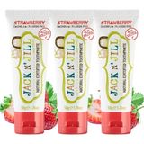 Prime N Jill Doğal Sertifikalı Diş Macunu - Çilek Aromalı 3’lü Paket (3X50G) - Option-1