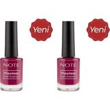 Prime Nail Flawless Oje 30 Vivid Pink, Pembe (2 Paketi) - Option-1