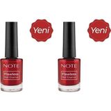 Prime Nail Flawless Oje 34 Crazy Red, Kırmızı (2 Paketi) - Option-1