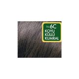 Prime Natural Colors Organik Içerikli Saç Boyası (6c - Koyu Küllü Kumral)