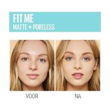 Prime New York Fit Me +Poreless Fondöten - 105 Natural Ivory (30 Ml) - Option-1