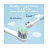 Prime Npo Nicefeel X500 Çocuklar Için Dakikada 39600 Titreşim,şarjlı Sonic Profesyonel Diş Fırçası (Mavi) - Option-1 - (ClearEyelets)Black-RadiantOrchid