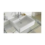 Prime Nuo 7431B003-0631 Dikdörtgen Çanak Lavabo, 50 Cm, Beyaz