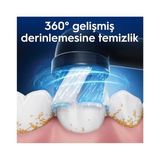 Prime Oral-B Io Clean Siyah Diş Fırçası Yedek Başlığı 4 Adet