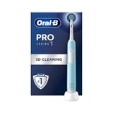Prime Oral-B Pro Series 1 Mavi Elektrikli Diş Fırçası, 1 Diş Fırçası Başlığı, Tasarımı + Oral-B Sensitive X-Filament Şarjlı Diş Fırçası Yedek Başlığı 4 Adet - Kestane Akaju - Option-1