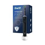 Prime Oral-B Şarjlı/elektrikli Diş Fırçası Vitality Pro Siyah Koruma ve Temizlik - Kestane Akaju - Option-1