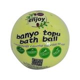 Prime Papatyalı El Yapımı Banyo Bombası Banyo Topu Sarı 90-120 gr - Beyaz