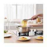 Prime Paslanmaz Çelik Makarna ve Salata Servis Maşası – Dayanıklı, Kaymaz Saplı, Çok Amaçlı Mutfak Servis Pensi – 21 cm - 02Y-Yeşil - Option-1
