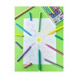 Prime Pastel Süper Yıkanabilir Keçeli Kalem 8'li - -- - Option-1