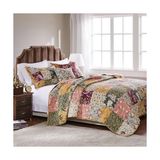 Prime Patchwork Nevresim TAKIMI,%100 Pamuk, Patchwork Tasarımı, Çift Kişilik Yatak, Xl, Çok Renkli - 001-Renkli - 100 x 100 cm