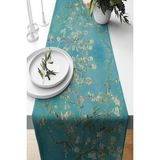 Prime Pelangi Çiçek Açan Ağacı Leke Tutmaz Kumaş Salon Mutfak Masa Değişik Ranır Modelleri Mavi 43 x 43 - 0,5 x 9 cm - 001-Renkli