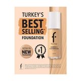 Prime Perfect Coverage Yüksek Pigmentli & Yarı Parlak Bitişli SPF15 Fondöten 105 Prcln Ivory - Option-1