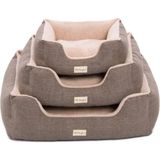 Prime Pet Echo Varro Kahve-Bej Köpek Yatağı M 65X80CM - 001-Renkli - 100 x 100 cm