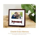 Prime Pet Yaka Hatıra Çerçevesi, Evcil Hayvan Anıtı Resim Çerçevesi, Evcil Hayvan Sahibi Ev Dekoru, Kedi Veya Köpek Hatırası, 3 "x 4.5" Fotoğraf Ekleme, Duvara Montaj ve Masa Üstü Çerçeve, Espresso - -- - Option-1
