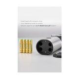 Prime Pilli LED Işıklı Tuz ve Karabiber Öğütücü Ikili Set - Acı Kahve - Option-1