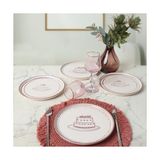 Prime Pink Cake Pasta Tabağı 22 cm 4 Adet 22965-66 - 0,5 L
