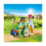 Prime Playmobil City Life 70193 Tekerlekli Sandalyedeki Hasta, Yaşlar 4 ve Üzeri - Option-1