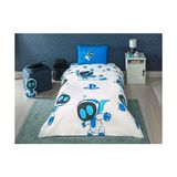 Prime Playstation Astrobot Tek Kişilik Pamuk Nevresim Takımı - 001-Renkli - 100 x 100 cm