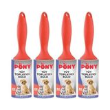 Prime Pony Tüy Toplayıcı Rulo 4 Lü Set Kedi Köpek - 0 - Siyah