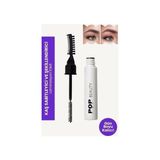 Prime Pop Beauty Kaş Sabitleyici ve Şekillendirici, Kaş Fırçası, Tarağı ve Sabitleyici Jel (Laminasyon Etkili) - Renkli
