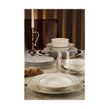 Prime Porselen 12390 Olympos 24 Parça 6 Kişilik Yemek Takımı - 1/100 Toz Ceviz