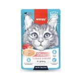 Prime Pouch Ton Balıklı ve Karidesli Yaş Kedi Maması 70GR x 10 Adet