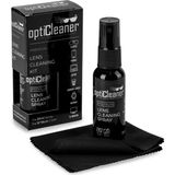 Prime Premium Lens Temizleme Kiti, 30ML Sprey ve 15X18CM Mikrofiber Bez, Gözlük, Telefon, Laptop, Kamera Lensleri Için - Option-1 - Ahşap