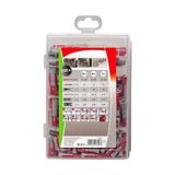 Prime Profı-Box Duopower, 132 Dübelli Dübel Kutusu (60 Adet 6 x 30, 60 Adet 8 x 40, 12 Adet 10 x 50), Evrensel Dübel, Pratik Set, Amatör ve Profesyone