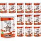 Prime Prostar Yetişkin Kedi Tavuklu ve Jöleli Konserve Mama 400 gr x 12 Adet - Option-1