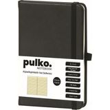 Prime Pulko Notebook Klasik, 196 Sayfa, Termo Deri Kapak, Çizgili Not Defteri, 9X14CM, 036, Siyah - -- - Option-1