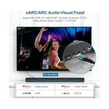Prime PX-8K10 10 Metre 2.1V HDMI Kablo, 8k 2.1V Hdmi, 4k, 1080P (60-120hz) HDMI Kablo, HDR10 / Earc HDMI Kablo - Option-1 - Ahşap