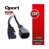 Prime Qport Q Powu 1.5 Metre Power Uzatma Kablosu - 001-Renkli