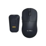 Prime Rajin Blaze Çift Modlu Kablosuz 12000 Dpi Rgb Şarj Standlı & Makro Yazılımlı Kablosuz Gaming Mouse - Siyah (2.4 Ghz Kablosuz + Bluetooth)