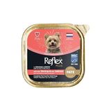 Prime Reflex Plus Pate Karidesli ve Somonlu Mini Küçük Irk Köpek Maması 85 gr - 0,01 gr