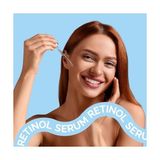 Prime Retinol Serum – Anti Aging, Hyaluronik Asit & Niacinamide ile Kırışıklık ve Ince Çizgilere Karşı Yoğun Bakım, Cilt Yenileyici ve Nemlendirici Gece Serumu – Vegan Formül 20 ml - Option-1