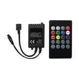 Prime Rgb Şerit LED Kontrol Cihazları - Bluetooth, ve Müziğe Duyarlı, 24 Tuşlu - 6 Amper, 10 Metreye Kadar Rgb Şerit LED Çalıştırır (1, ve Müziğe Duyarlı) - 1 m - 00 Beyaz