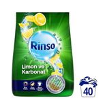 Prime Rinso Toz Çamaşır Deterjanı Limon ve Karbonat Renkliler ve Beyazlar Için 6 kg - 0,5 gr