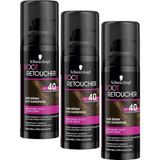 Prime Root Retoucher Beyazları Anında Kapatan Sprey Boya Koyu Kahverengi 120 ml (3 Paketi) - Option-1 - 00-Siyah