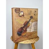 Prime RS25 Fotoğraf Albümü 10X15CM 600 Lük Keman Desenli Kutulu Yatay Dikey Modeli