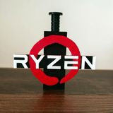 Prime Ryzen Logolu Ayarlanabilir Ekran Kartı Tutucu - Gpu Sarkma Önleyici Destek Aparatı (60MM - 105MM)