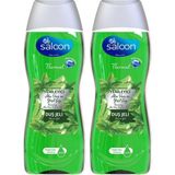 Prime Saloon Therml Duş Jeli Yenileyici Aloe & Yeşil Çay 450ML 2li Paket - 1 kg