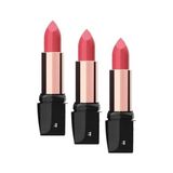 Prime Satin Lipstick No: 08 - Satensi Bitişli Nemlendirici Etkili Ruj (3 Paketi) - Option-1