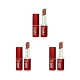 Prime Satiny Lipstick No:01 Nude - Mat Ruj (3 Paketi) - Option-1
